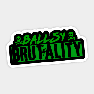 WWE Ballsy Brutality: Creatures Inside Sticker